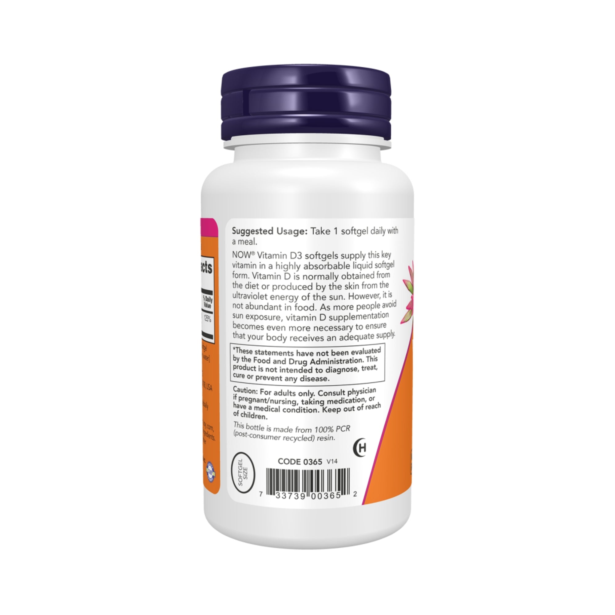 Vitamine D3 - 1000 IU - 360 softgels