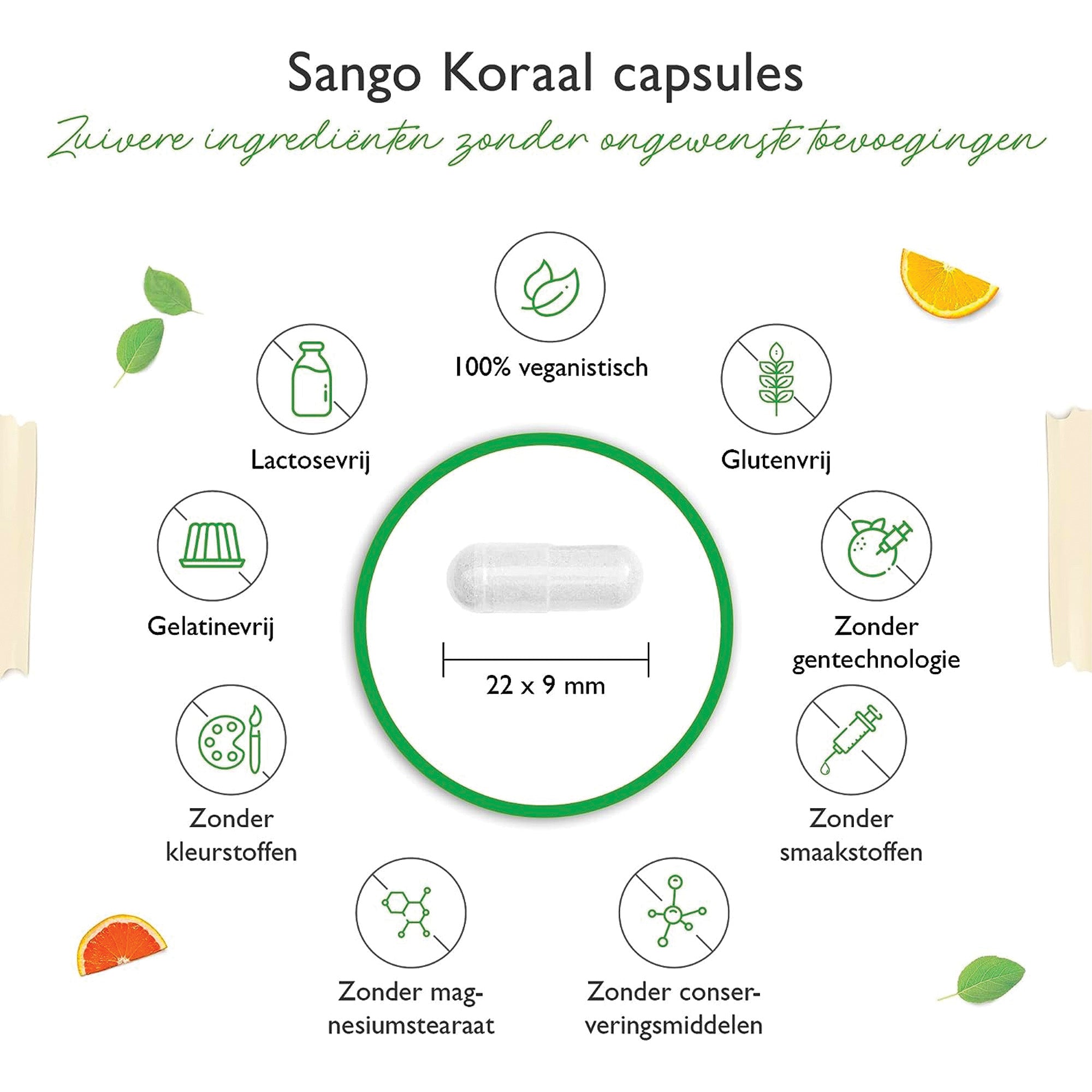 Veganistisch sango zeekroaal supplement