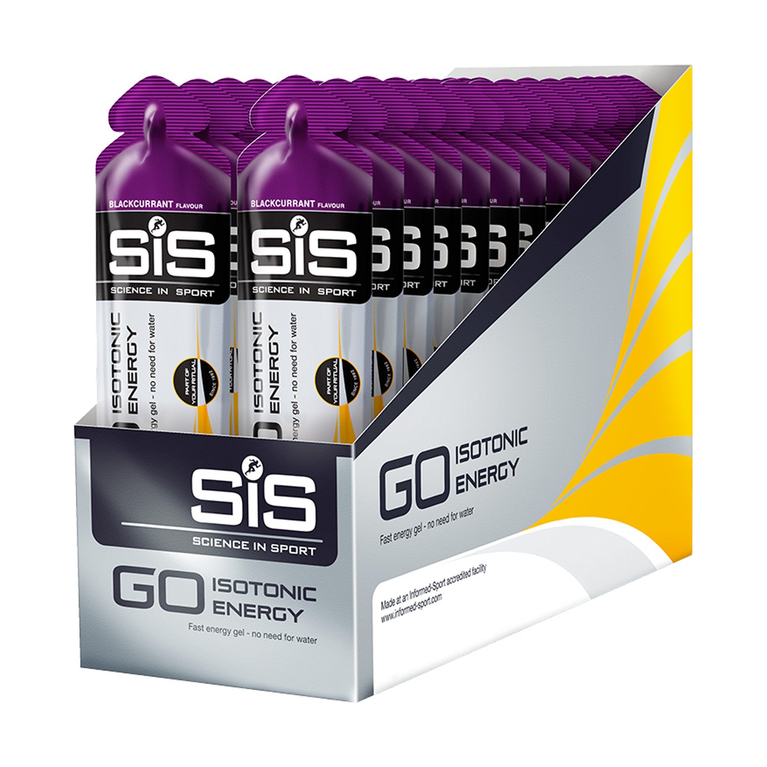 blackcurrant enrgy gel 30 pack sis go