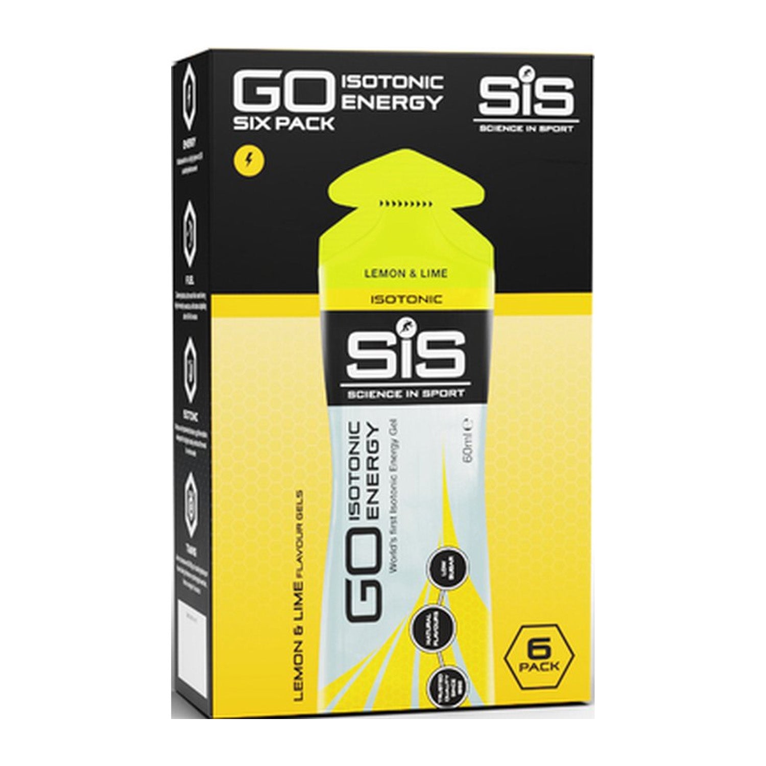 6 pack lemon lime sis go energygel