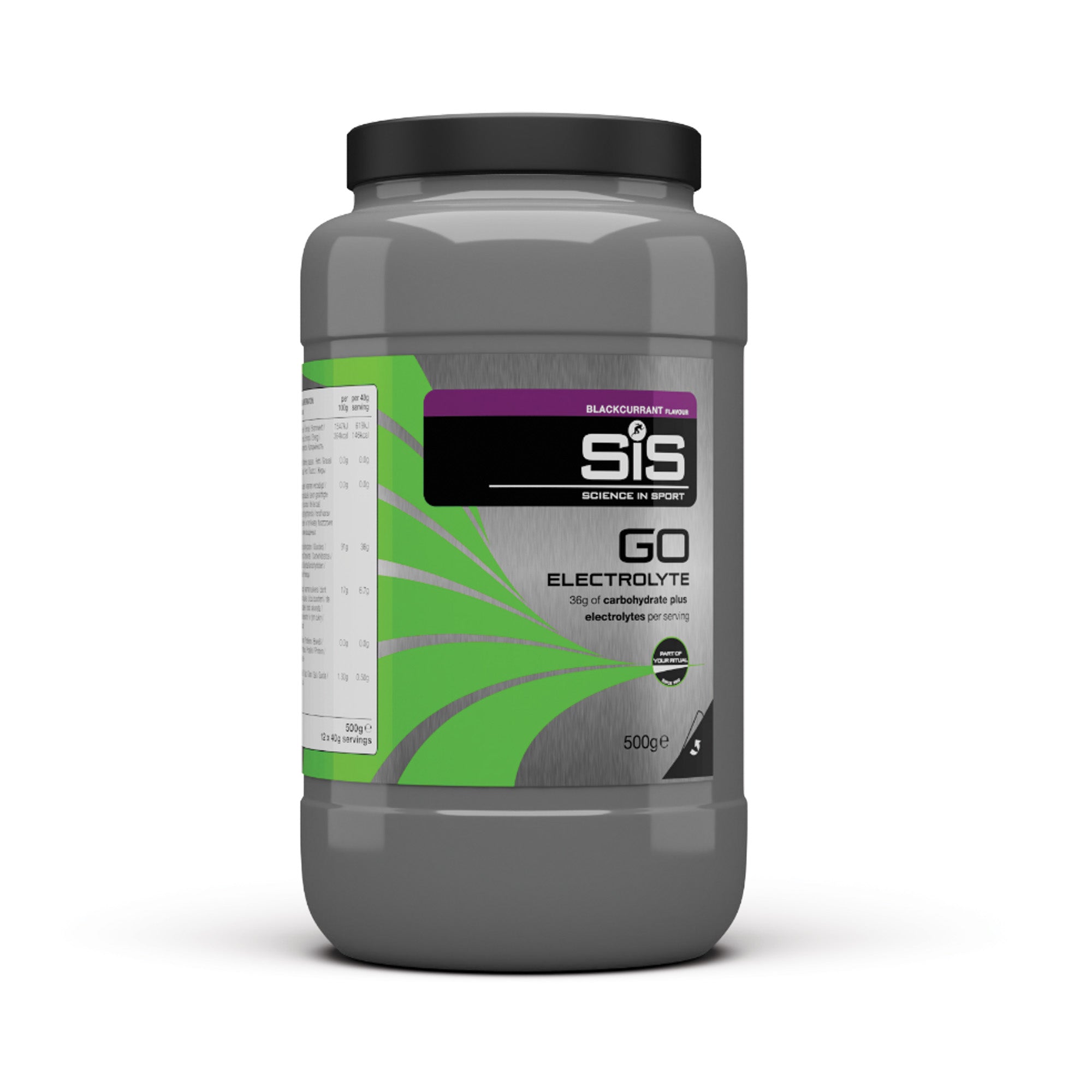SIS Energydrink | Go Electrolyte | Blackcurrant | 500 gram