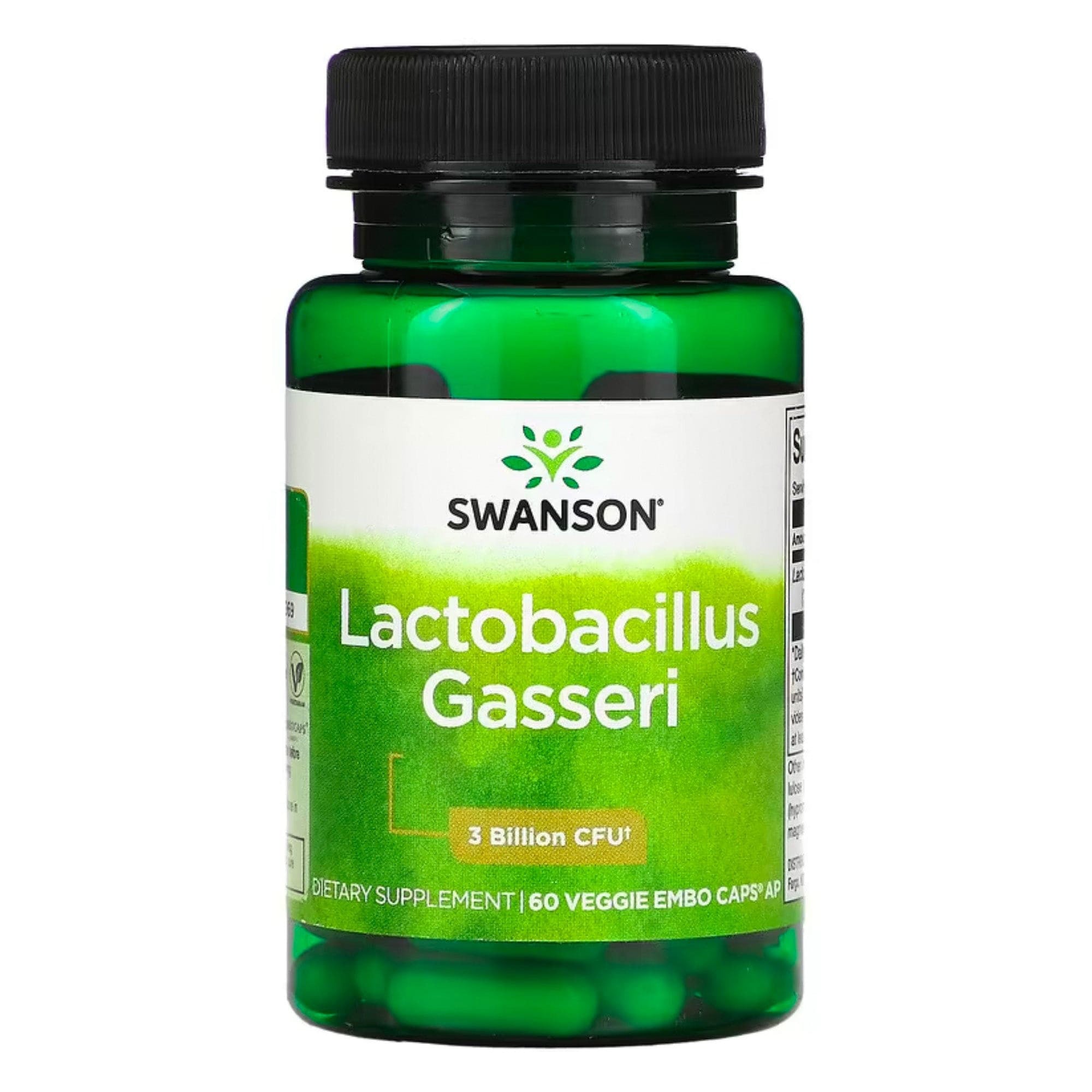 Lactobacillus Gasseri | Probiotica | Vegan | 60 Capsules | Swanson