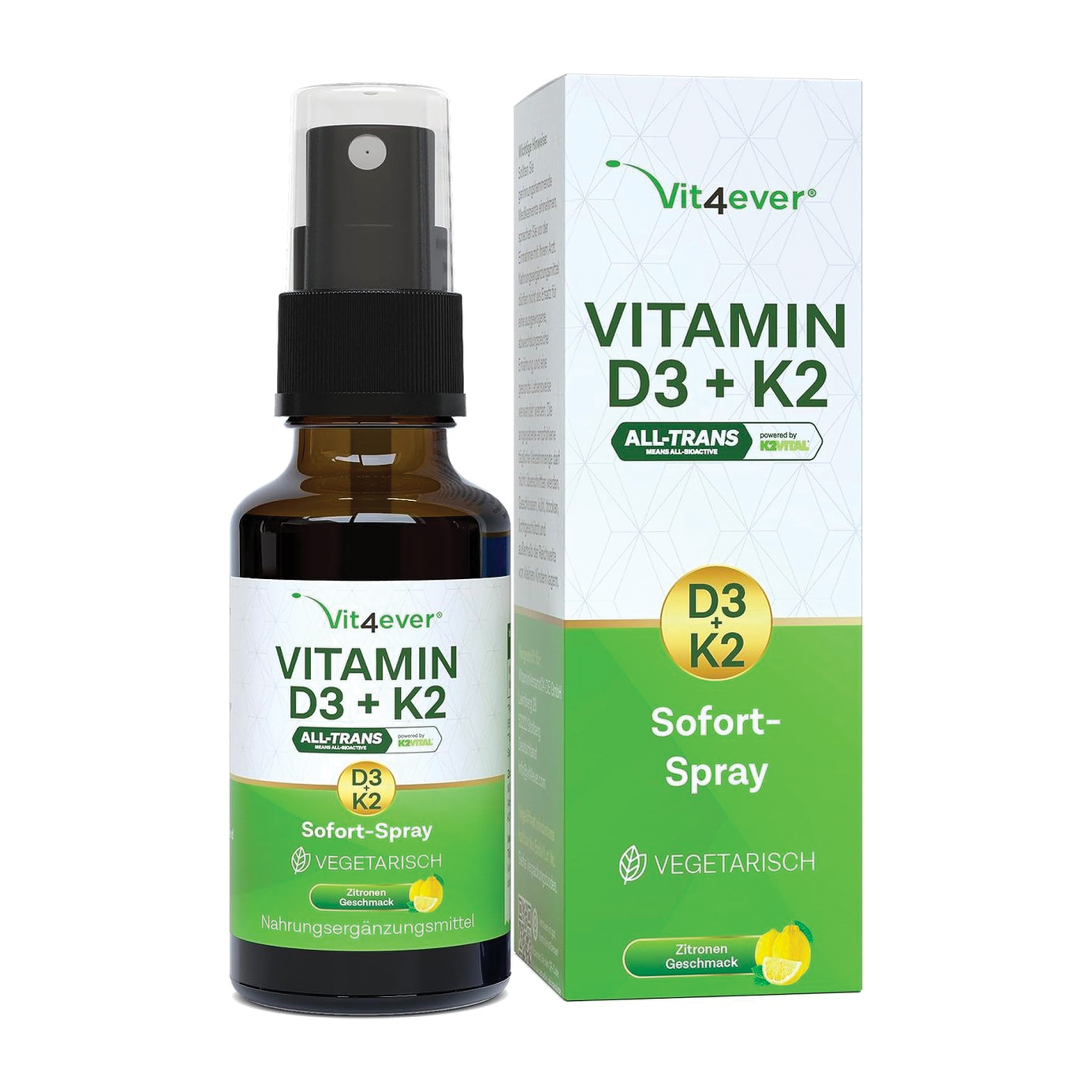 Vit4ever Vitamine D3 & K2 spray