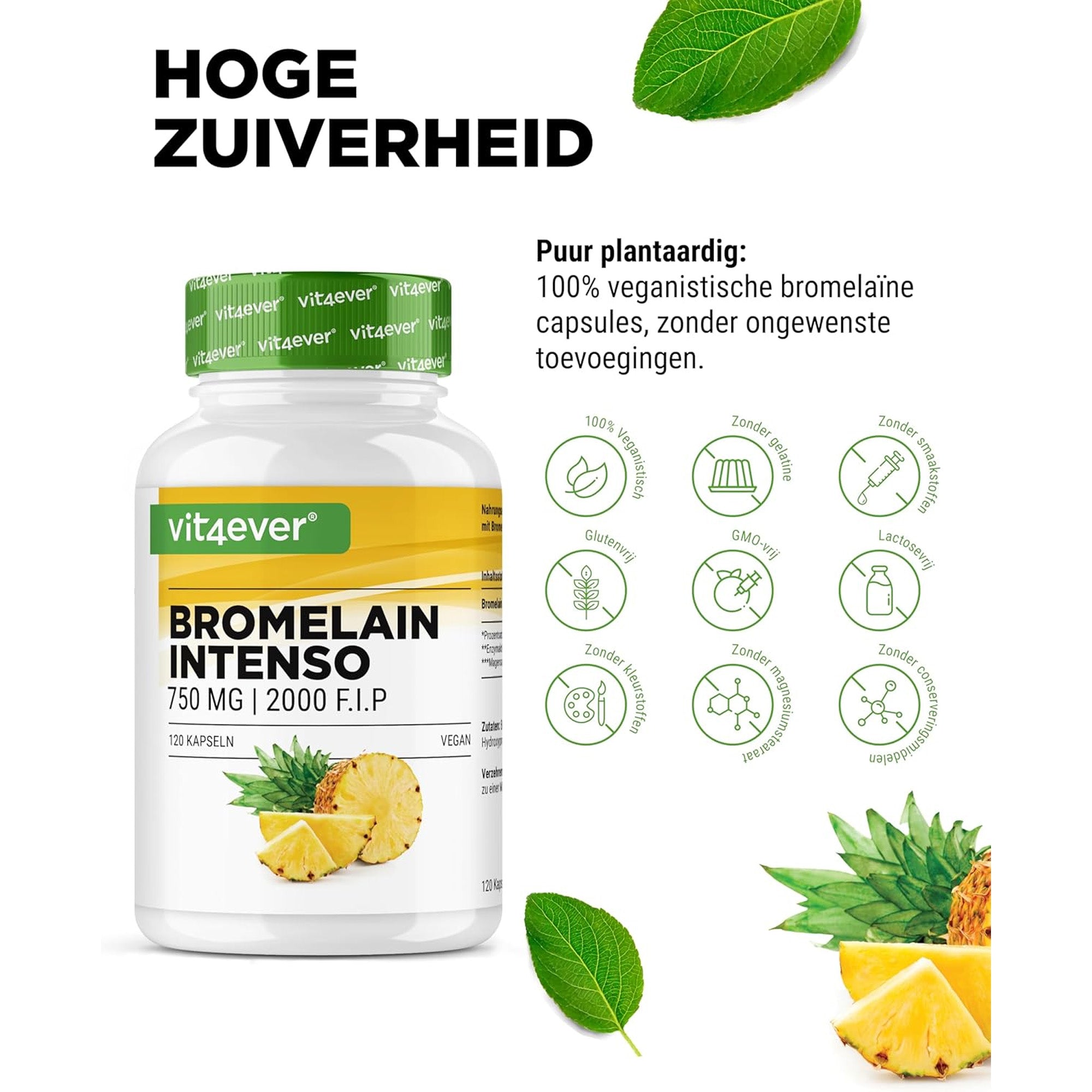 vegan bromelain supplement