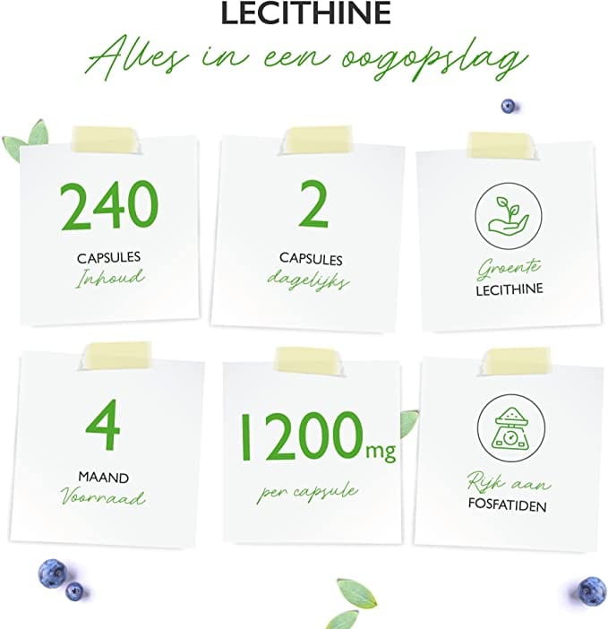 Lecithine capsules