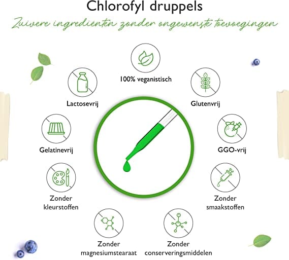 vegan chlorofyl druppels