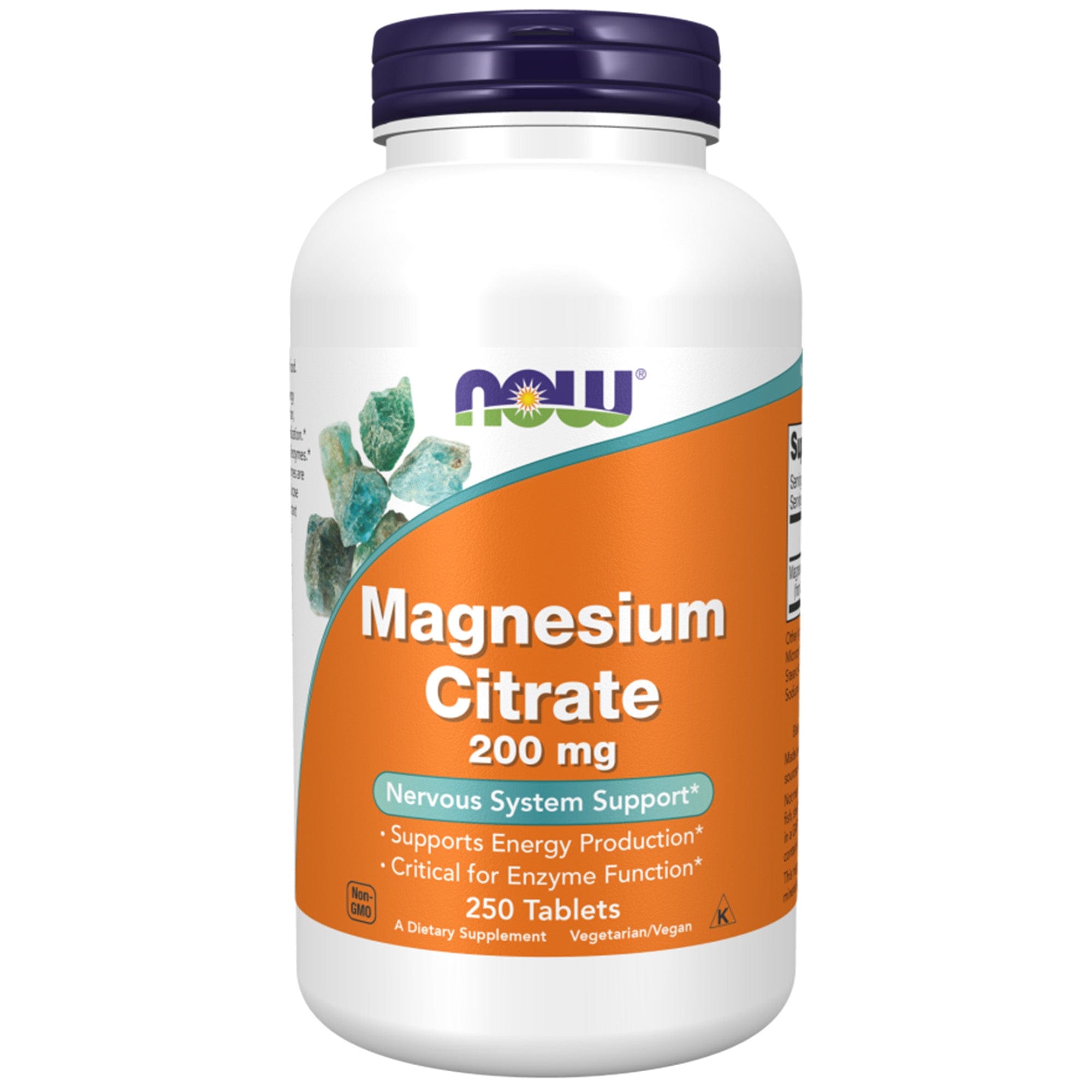 magnesium citrate | 250 tabs | Now Foods