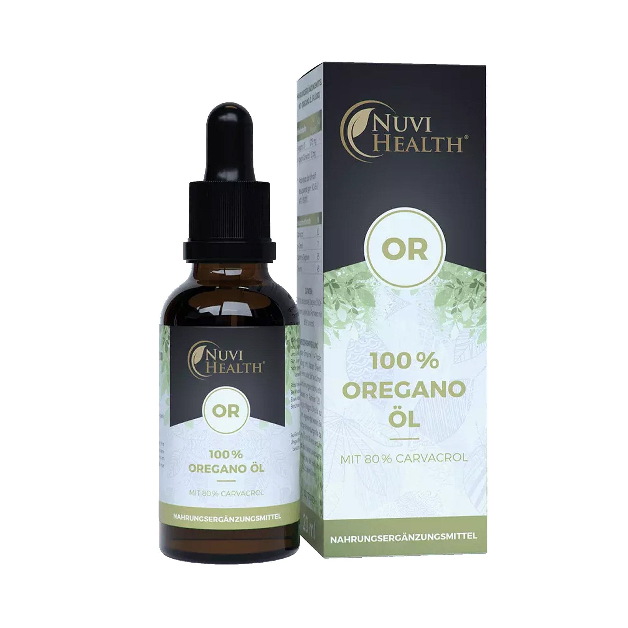 Oregano olie druppels | 20 ml | 80% carvacrol | Nuvi Health