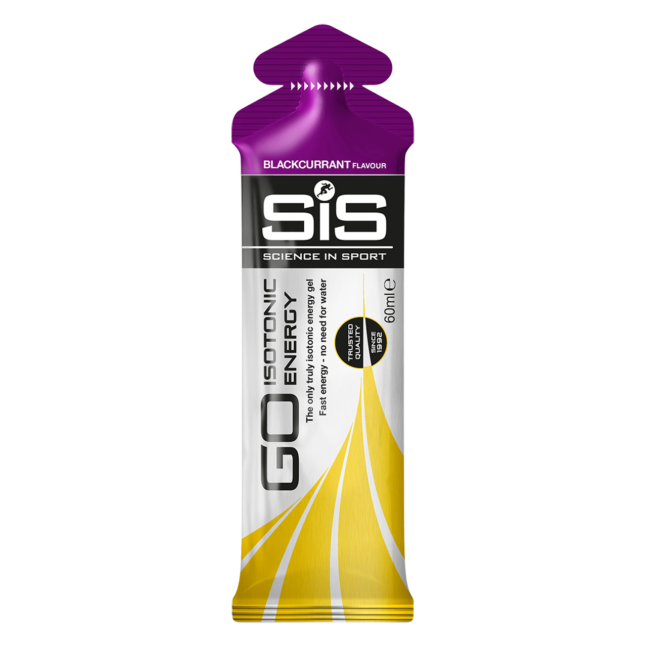 SiS Energygel Go Isotonic - Energie gel - Isotone Sportgel - Zwarte bes - 360 Gram (30 Gels)