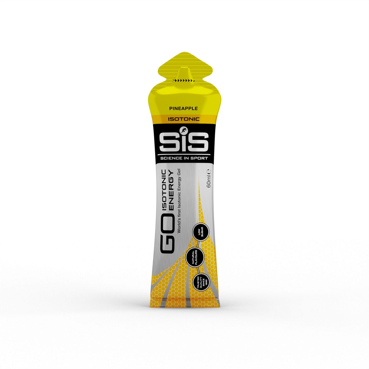 SiS Energygel Go Isotonic - Energie gel - Isotone Sportgel - Pineapple - 360 Gram (30 Gels)