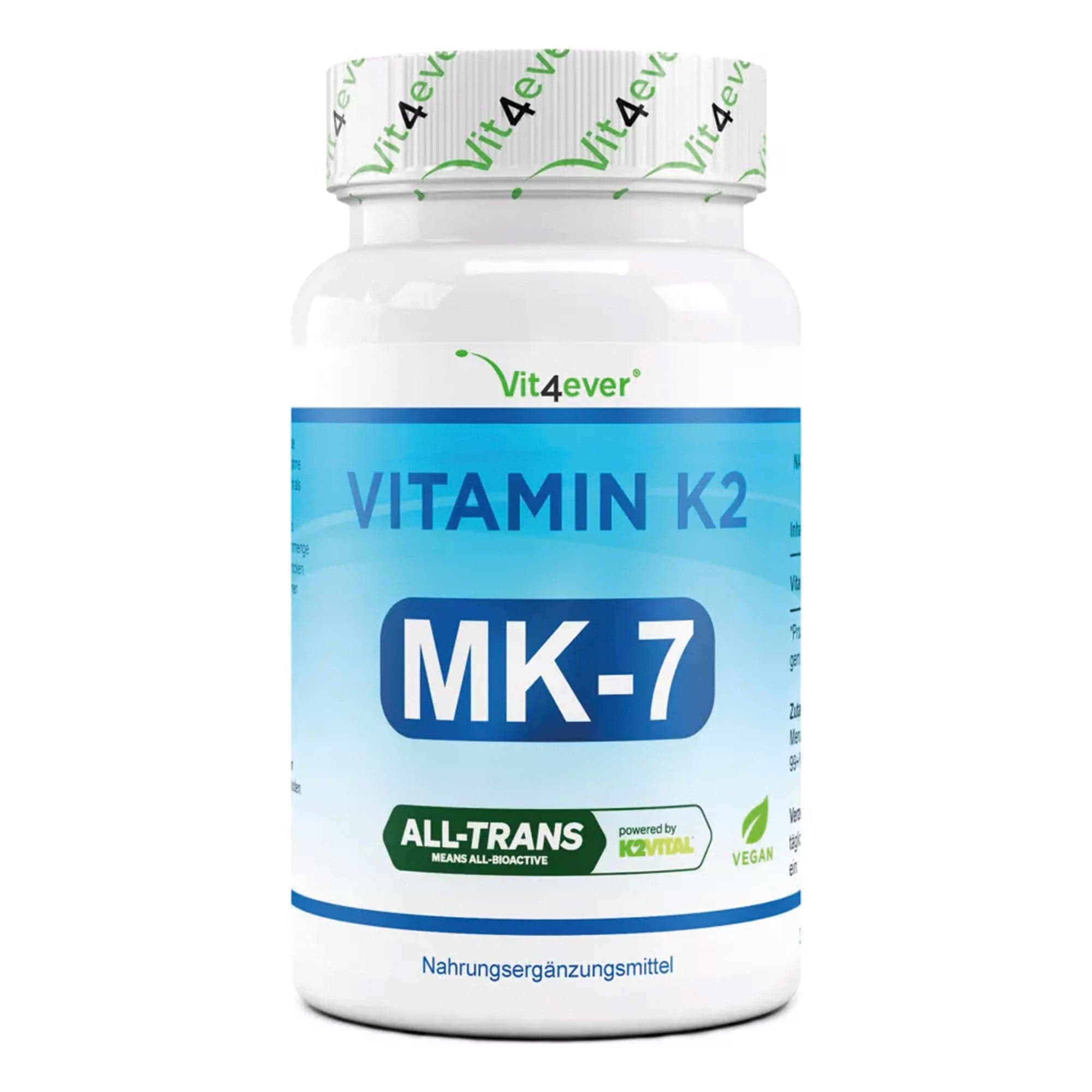 Vitamine K2 | MK-7 | 99,7+% All Trans MK7 K2VITAL® by Kappa | Vegan | 365 tabletten | Vit4ever