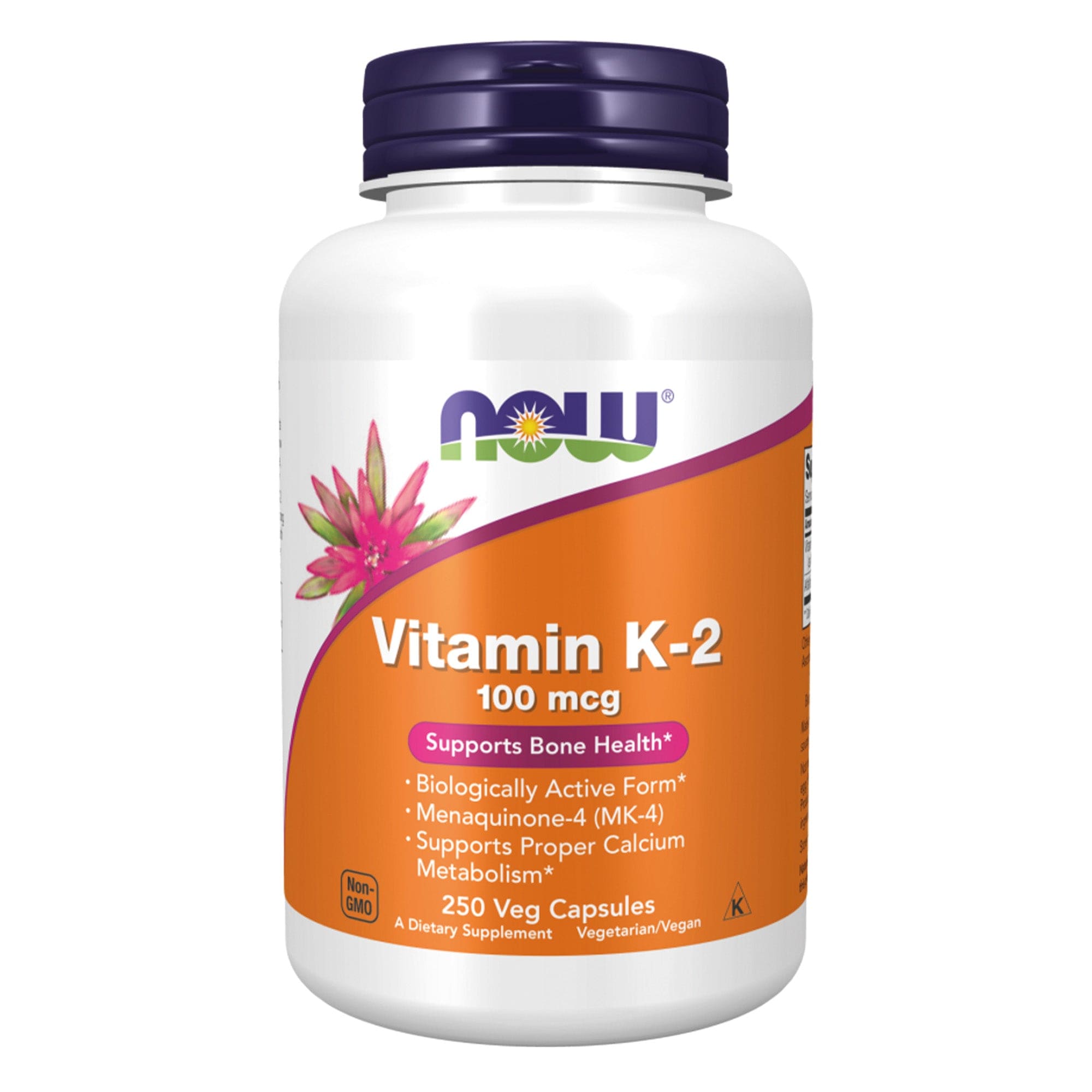 Vitamine K2 | 100 Vcapsules | 100mcg | Now Foods